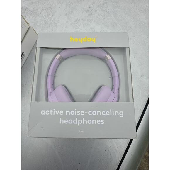 Active Noise Canceling Bluetooth Wireless Over Ear Headphones - heyday Pastel - Picture 1 of 3